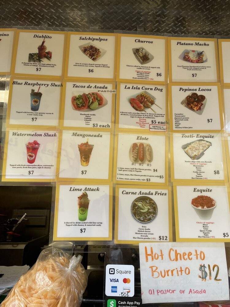 La Isla Antojitos - Portland, OR menu_pic