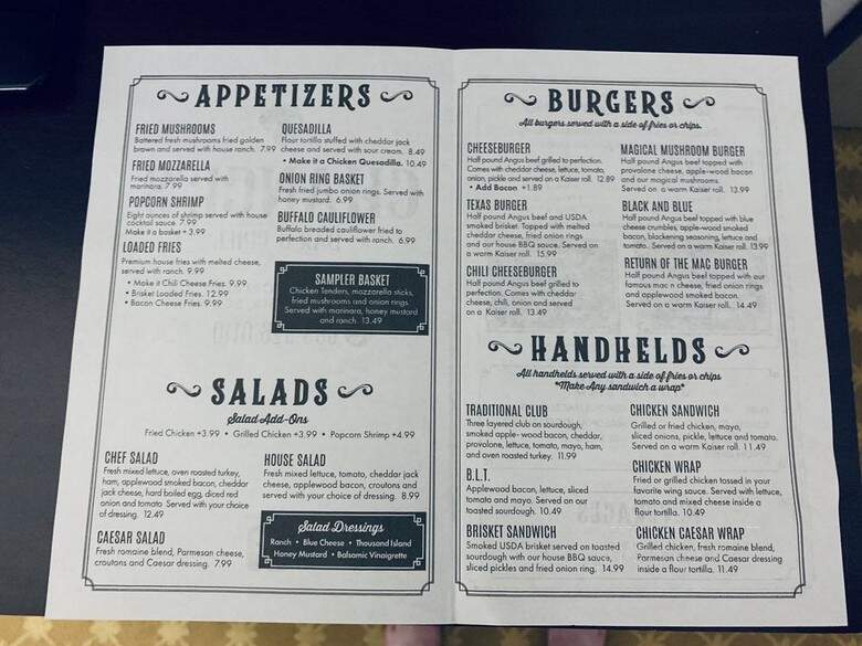 Chance's Bar & Grill - Cayce, SC menu_pic