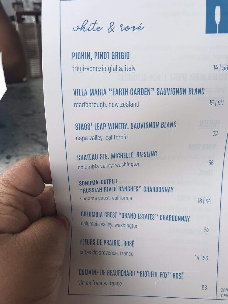 The Deep End - Clearwater, FL menu_pic