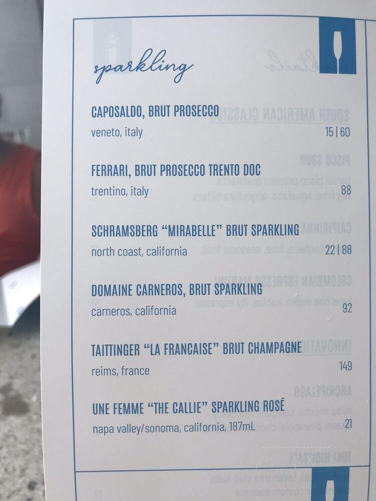 The Deep End - Clearwater, FL menu_pic