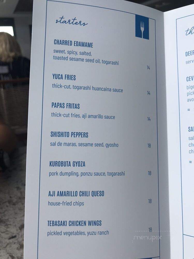 The Deep End - Clearwater, FL menu_pic