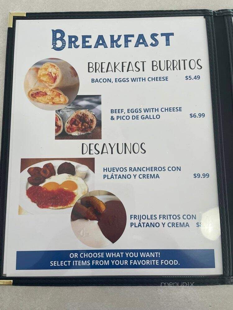 Pupuseria La Paz - Yreka, CA menu_pic
