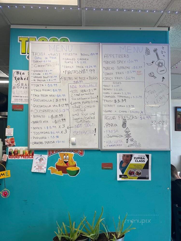 Taco Fiesta - Mulberry, FL menu_pic