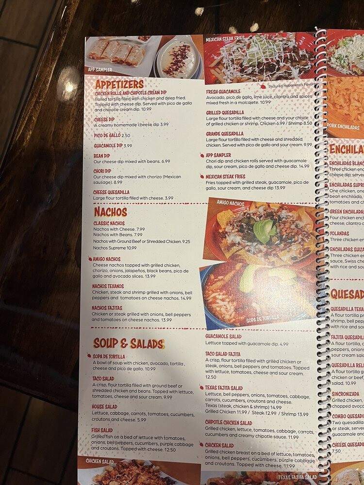 Habaneros - Springfield, MO menu_pic