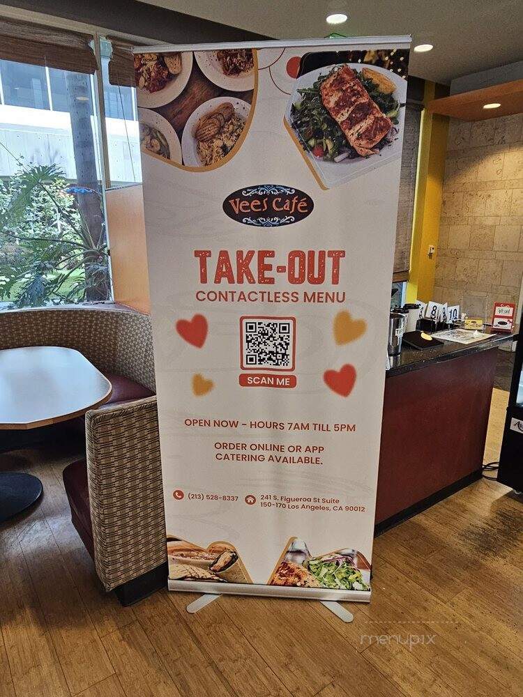 Vees Cafe - Los Angeles, CA menu_pic
