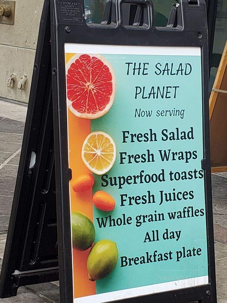 Salad Planet - San Jose, CA menu_pic