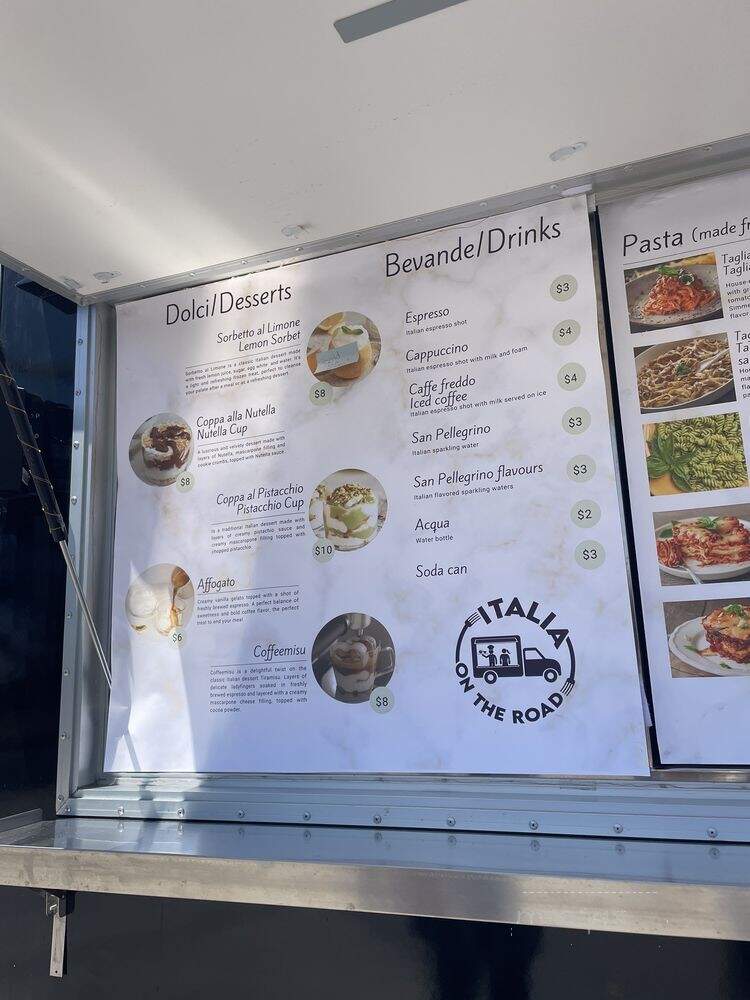 Italia on the road - Long Beach, CA menu_pic