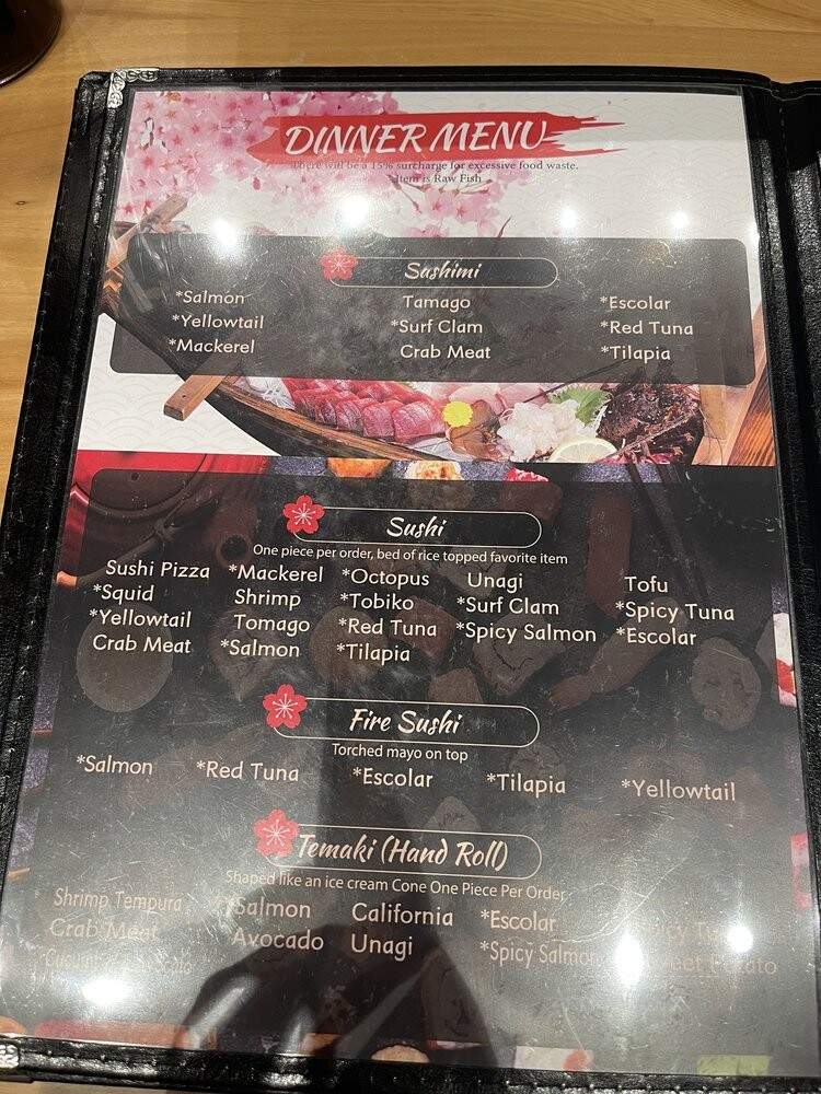 Tsukiji Ayce - Sacramento, CA menu_pic