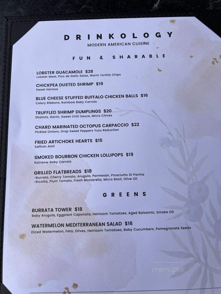 Drinkology NYC - Queens, NY menu_pic