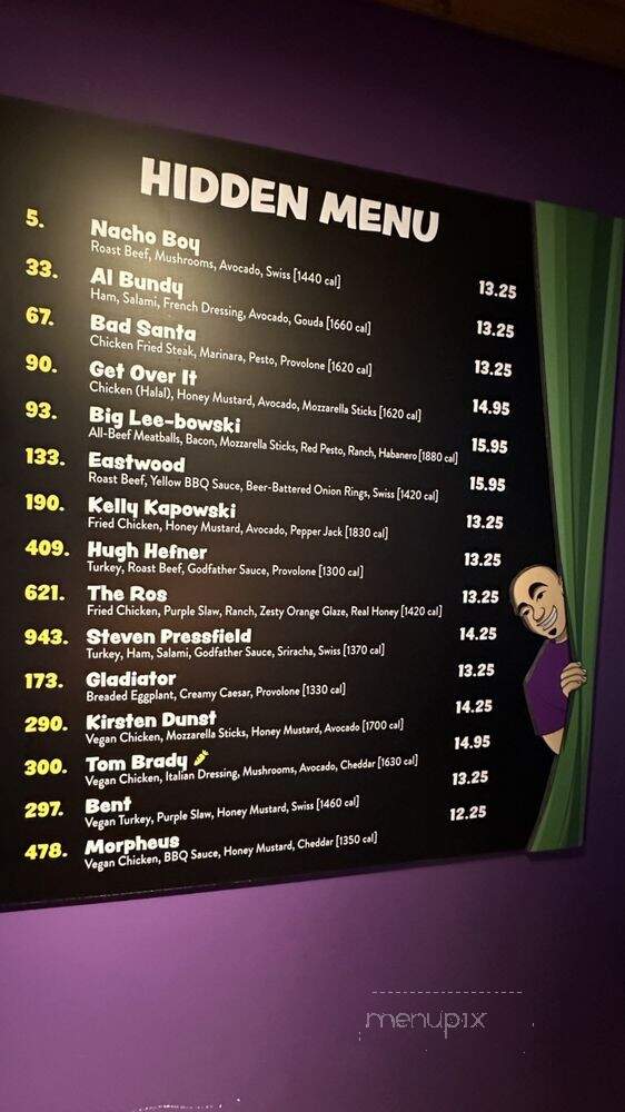 Ike's Love & Sandwiches - Los Angeles, CA menu_pic