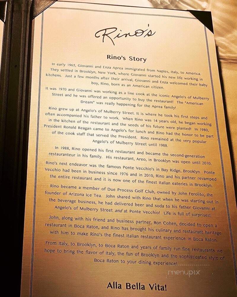 Rino's of Boca - Boca Raton, FL