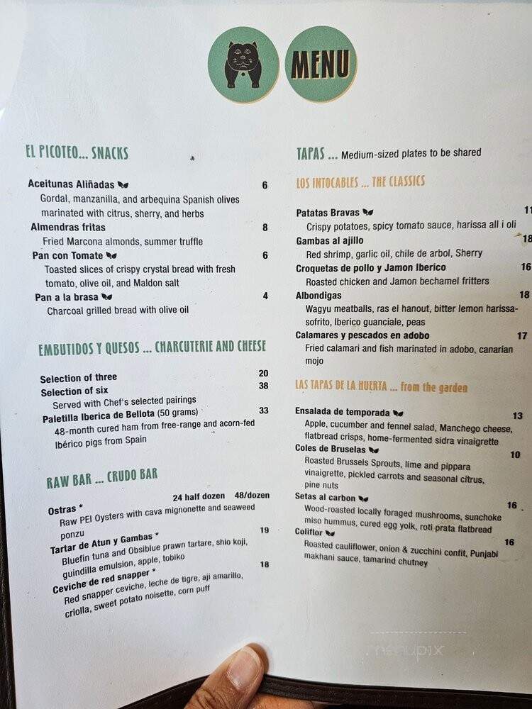 El Raval - Austin, TX menu_pic