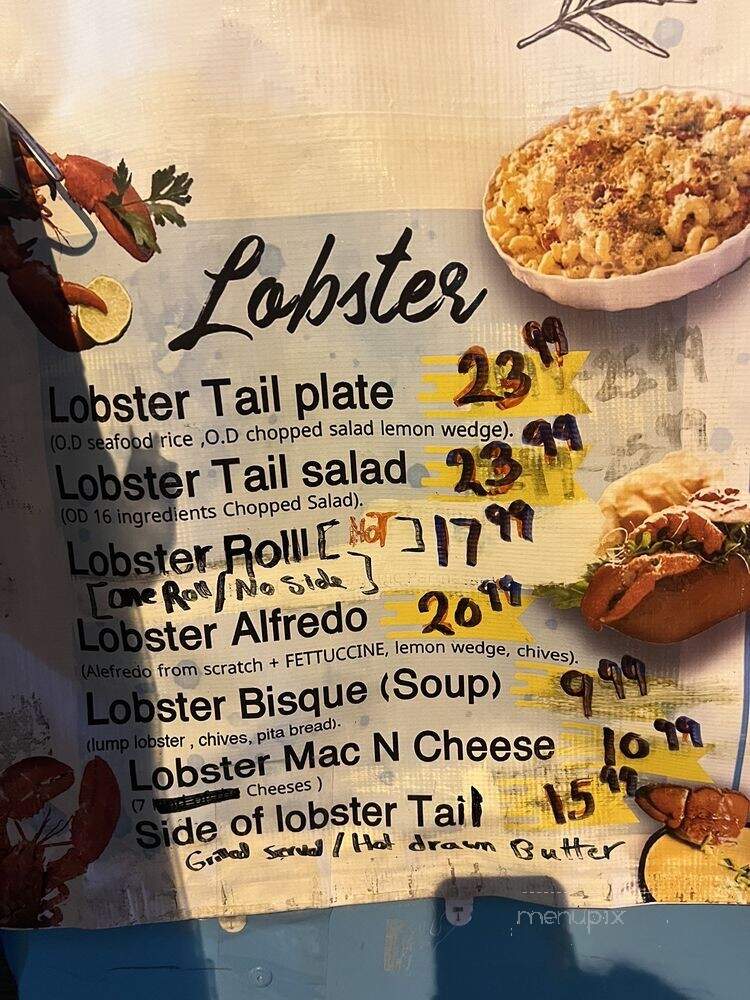 Ocean Delight - Nashville, TN menu_pic