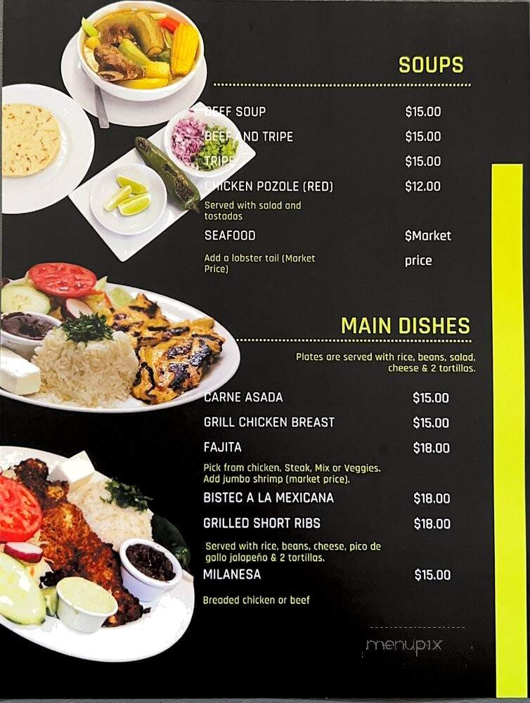 El Jalapeno Feliz - Pompano Beach, FL menu_pic