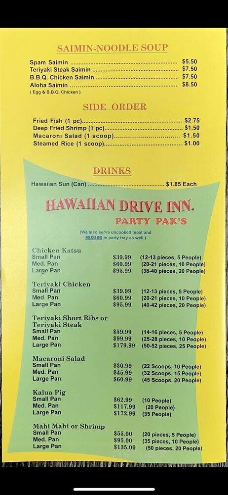 Hawaiian Drive Inn - Concord, CA