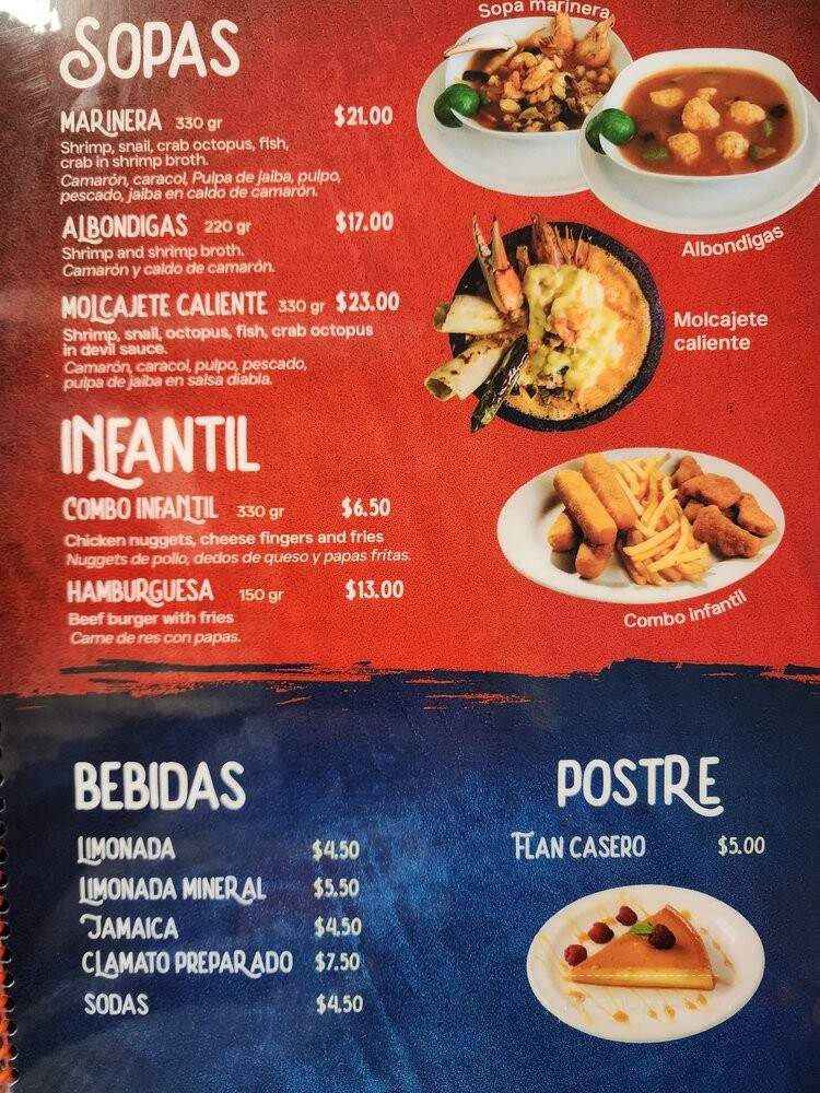 El Muelle 8 - Downey, CA menu_pic