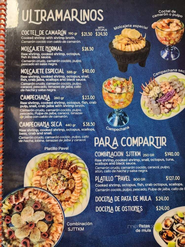 El Muelle 8 - Downey, CA menu_pic