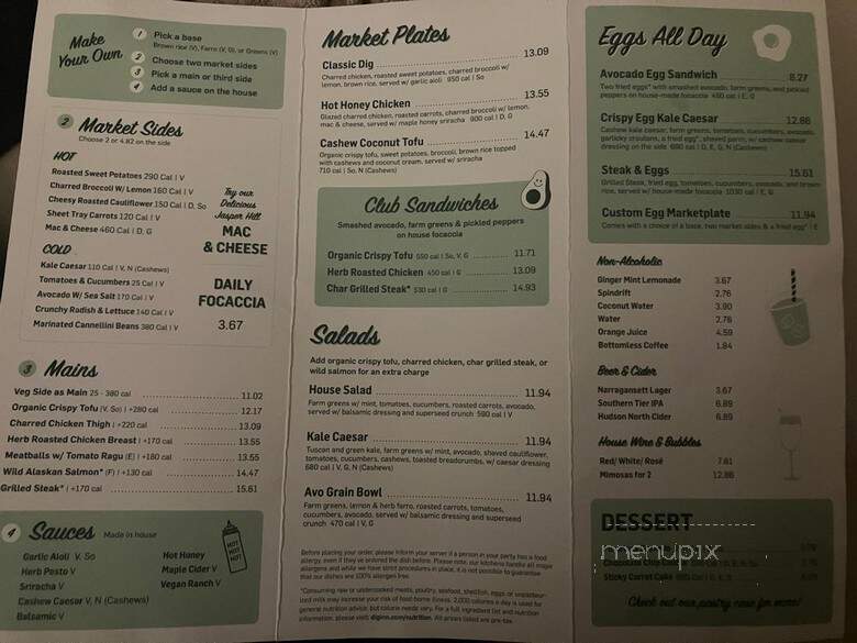 Dig On Bleecker - New York, NY menu_pic