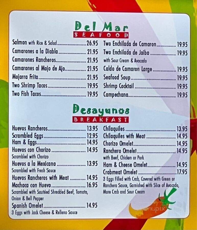 Los Gueros - Azusa, CA menu_pic