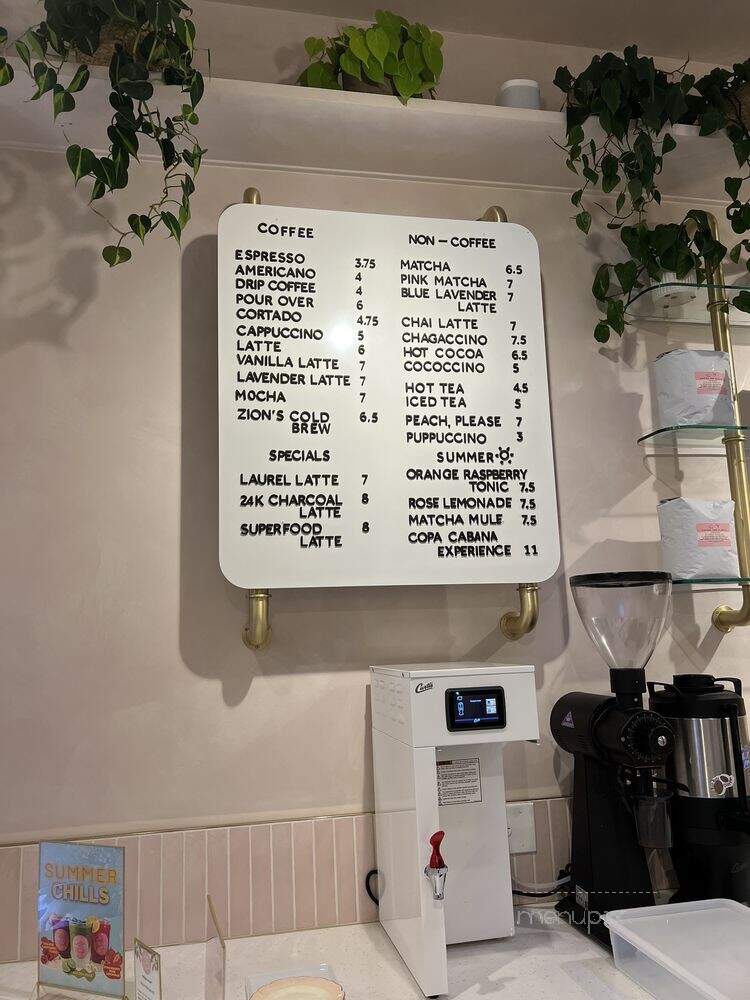 Coffee and Plants - Studio City, CA menu_pic