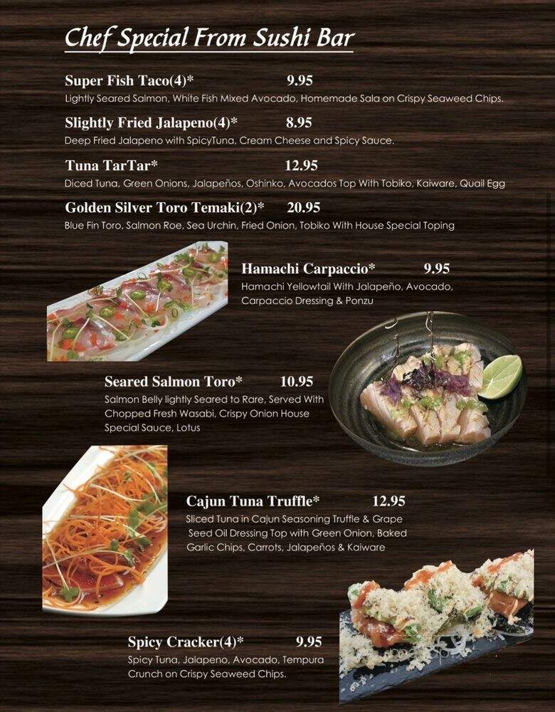 Sushi One - Las Vegas, NV menu_pic
