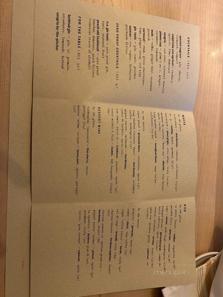 Brother Fox - Pensacola, FL menu_pic