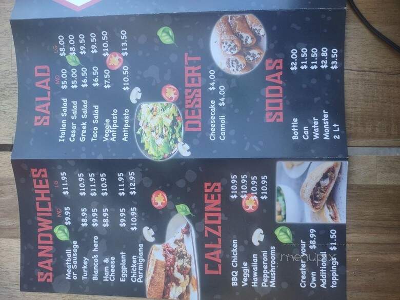 Bianco's Italian Cuisine - Inglewood, CA menu_pic