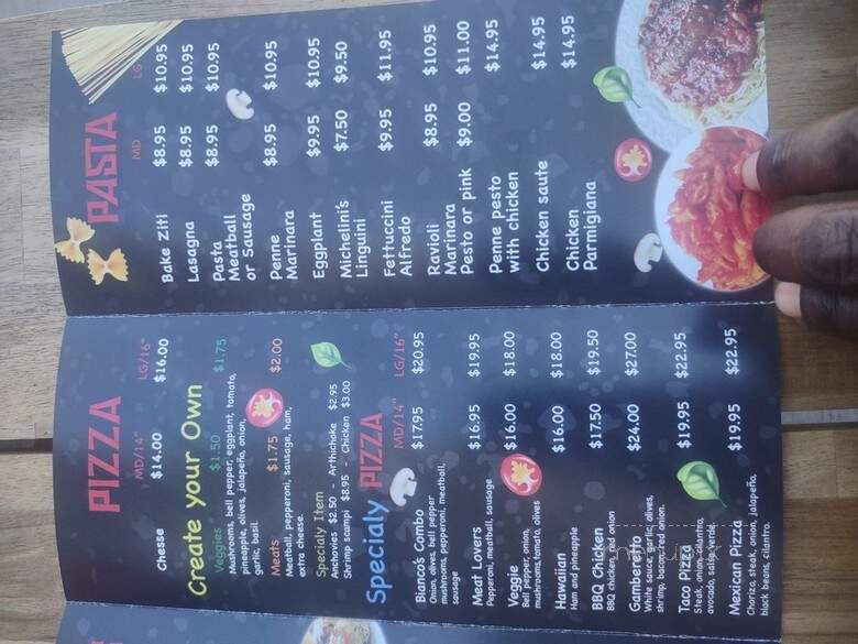 Bianco's Italian Cuisine - Inglewood, CA menu_pic