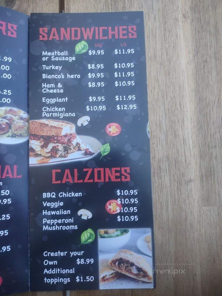 Bianco's Italian Cuisine - Inglewood, CA menu_pic