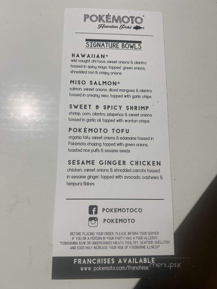 Pokemoto - Gallatin, TN menu_pic