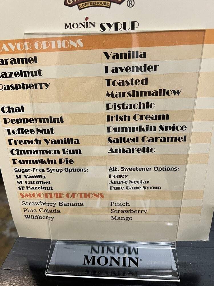 Gypsy Souls Coffeehouse - Saint Petersburg, FL menu_pic