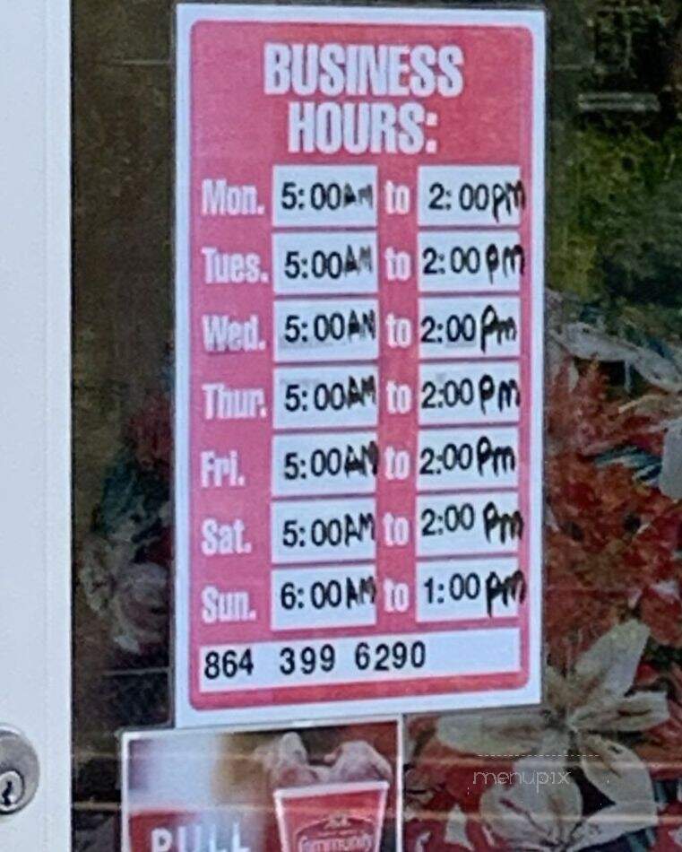 Lickin' Good Donuts - Simpsonville, SC menu_pic