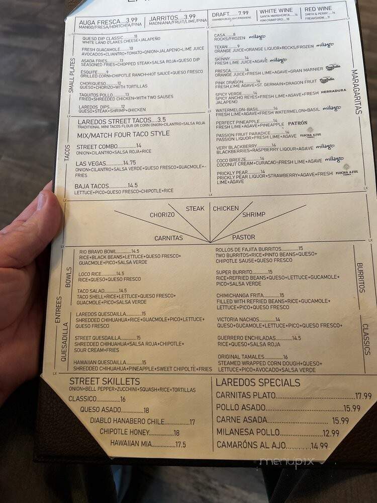 Laredos Taqueria - Cumming, GA menu_pic