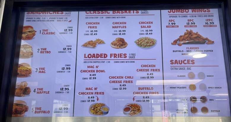 The Chicken Spot - Visalia, CA menu_pic