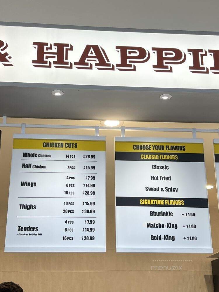 BHC Chicken - Los Angeles, CA menu_pic