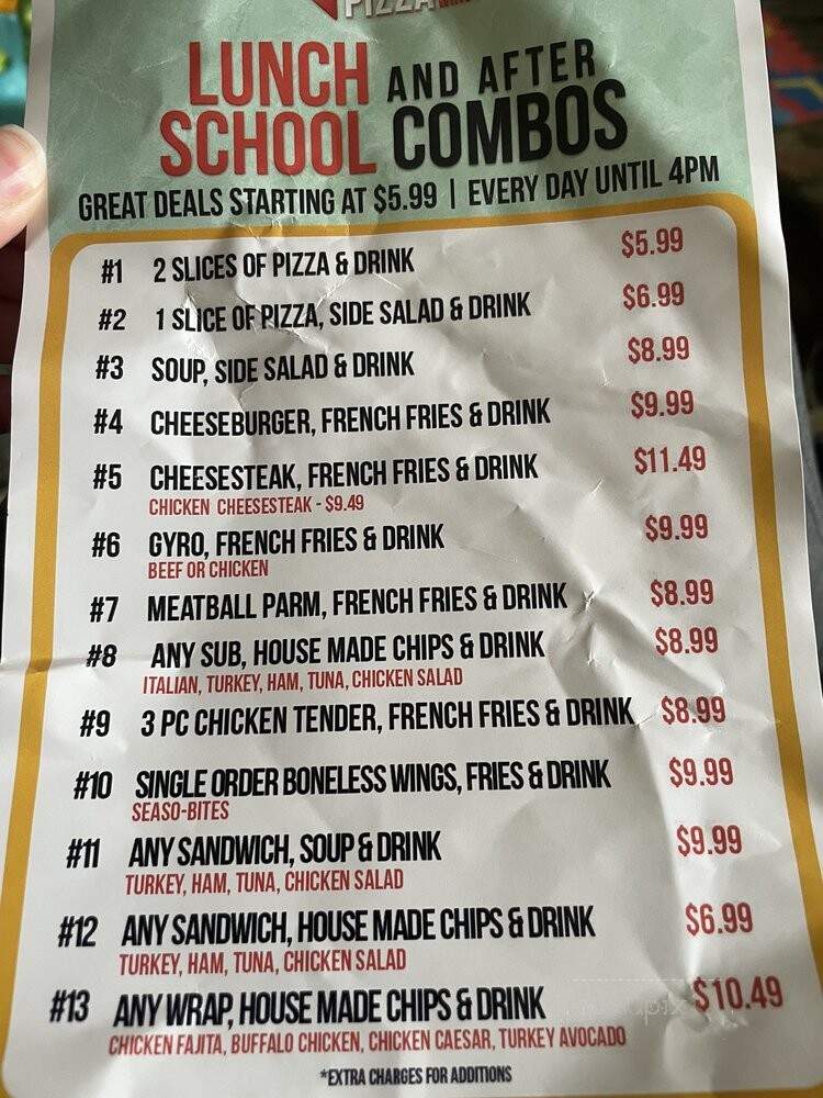 Seasons Pizza - Dover, DE menu_pic
