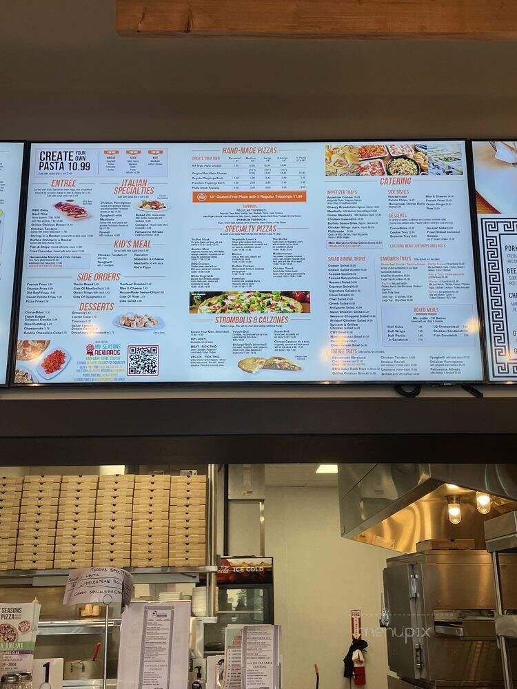Seasons Pizza - Dover, DE menu_pic