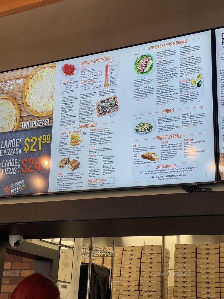 Seasons Pizza - Dover, DE menu_pic