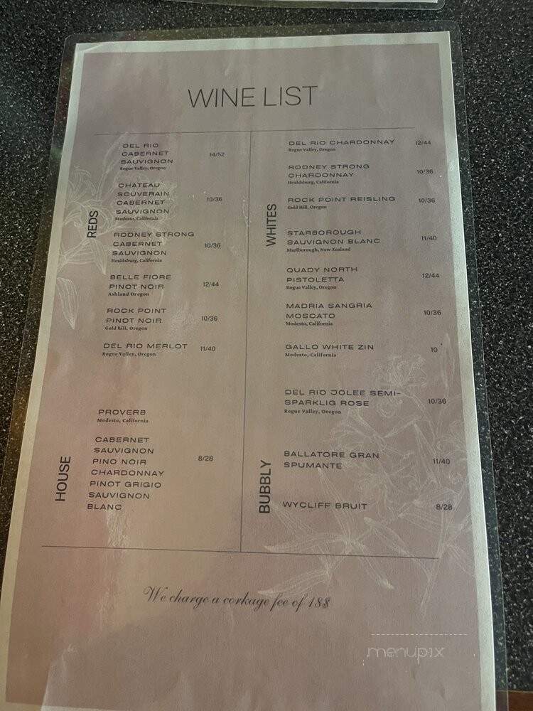 Dining Car - Dunsmuir, CA menu_pic
