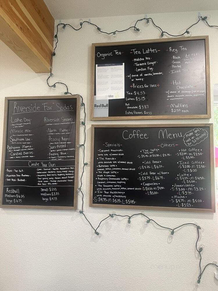 Riverside Coffee - Casper, WY menu_pic