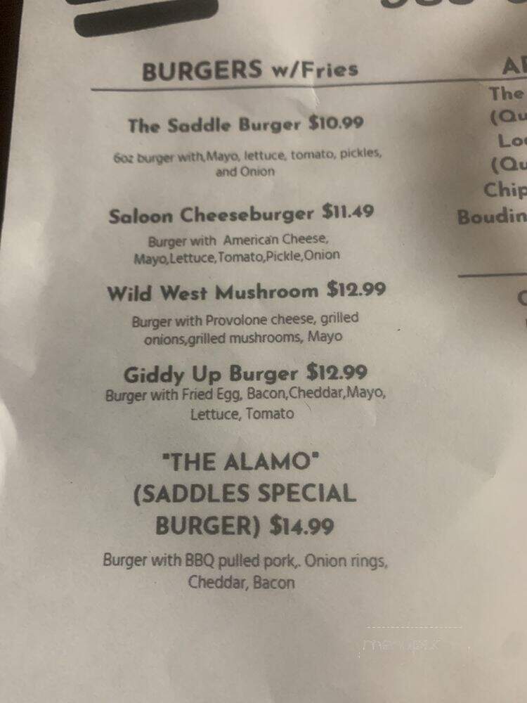 Saddles - Robert, LA