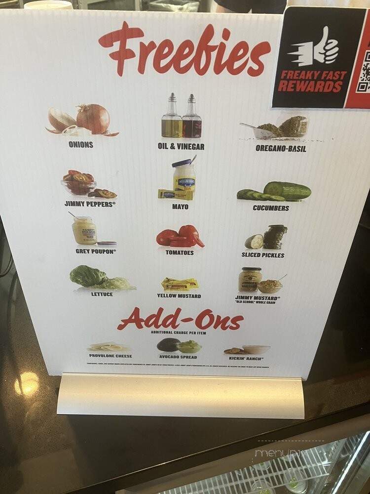 Jimmy John's Gourmet Sandwiches - Mesquite, NV menu_pic