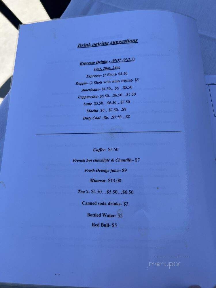 La Maison Dana French Cafe - Kennewick, WA menu_pic