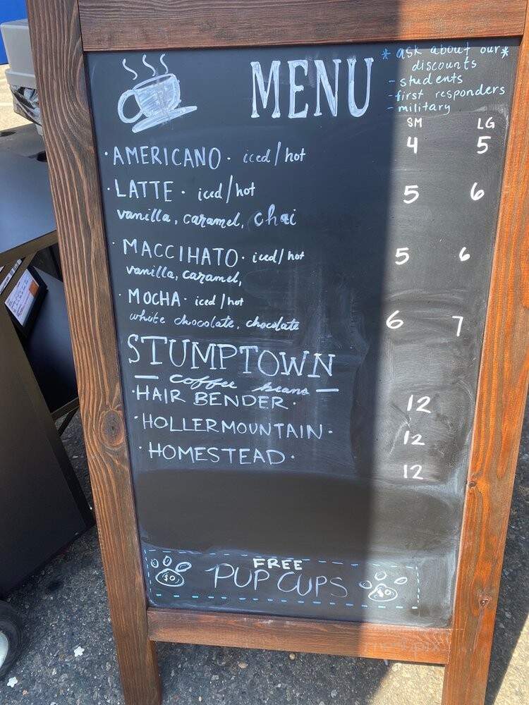 Late Mouse Coffee - Folsom, CA menu_pic