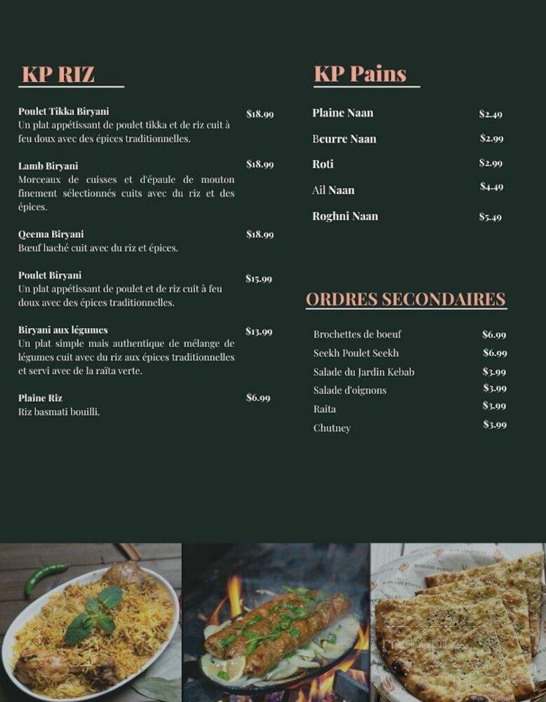 Karahi Point - Montreal, QC menu_pic