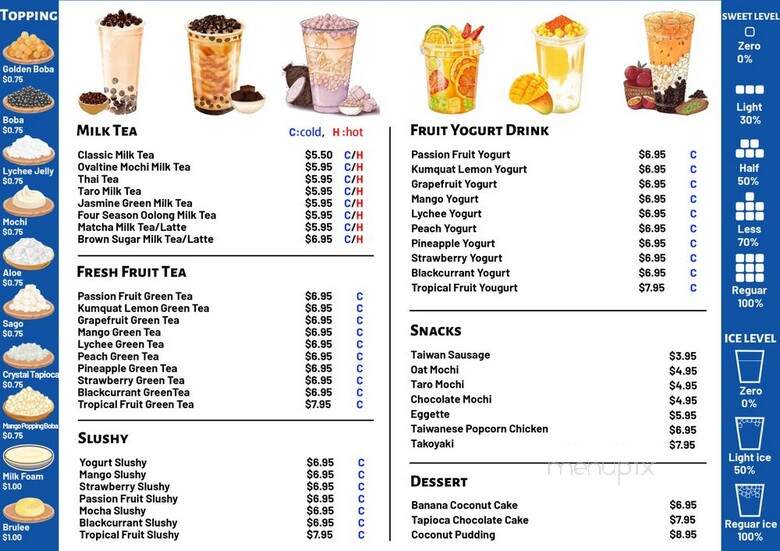 MoMo Tea - Bellmore, NY menu_pic