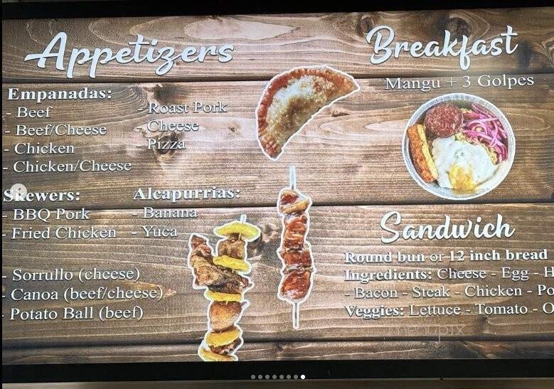 Latino's Cuisine - Hadley, MA menu_pic
