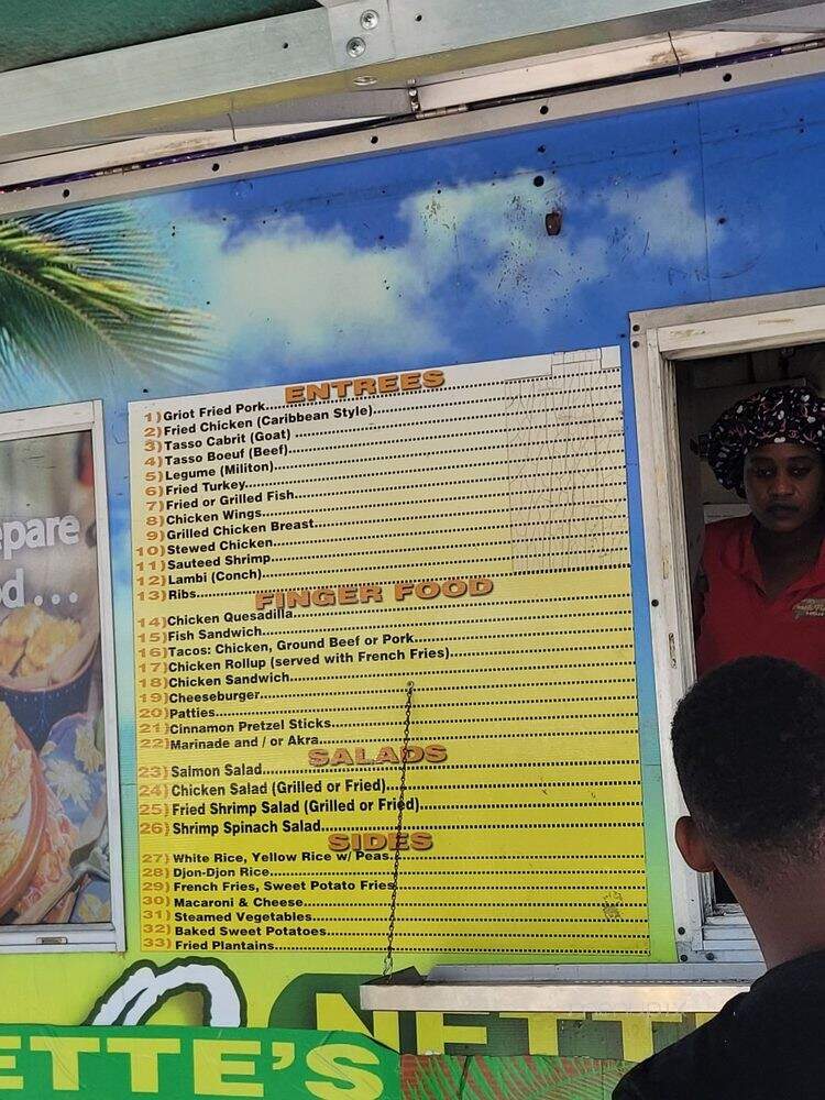 Nette's Fritay & Grill - West Palm Beach, FL menu_pic
