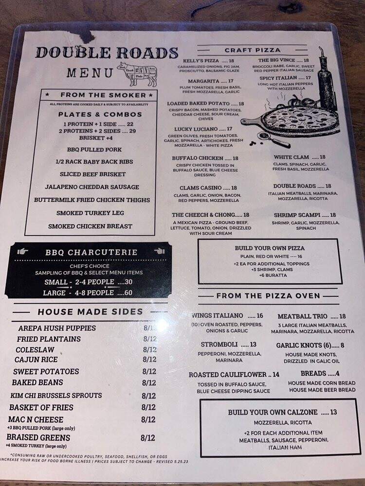 Double Roads Tavern - Jupiter, FL menu_pic