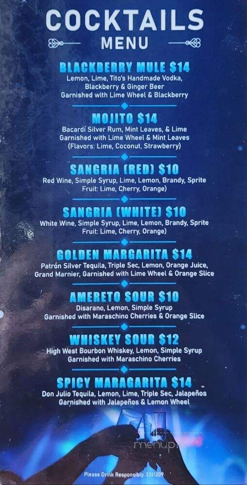 Bravia Latin Japanese Grill - North Lauderdale, FL menu_pic